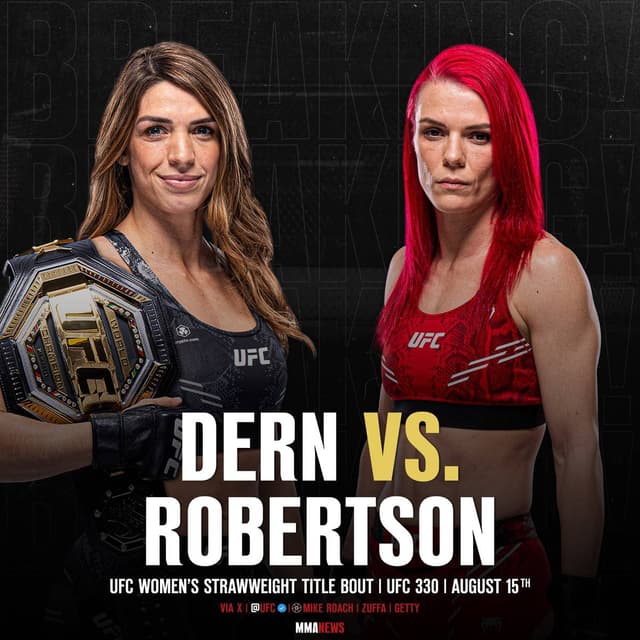 Gillian Robertson vs Mackenzie Dern